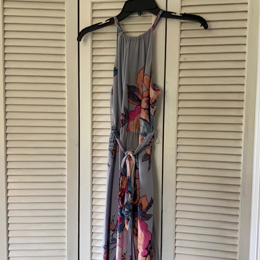 Leifsdottier floral maxi dress